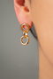 Heliophilia Silver Pendientes de Metal Multicolor CKP9073
